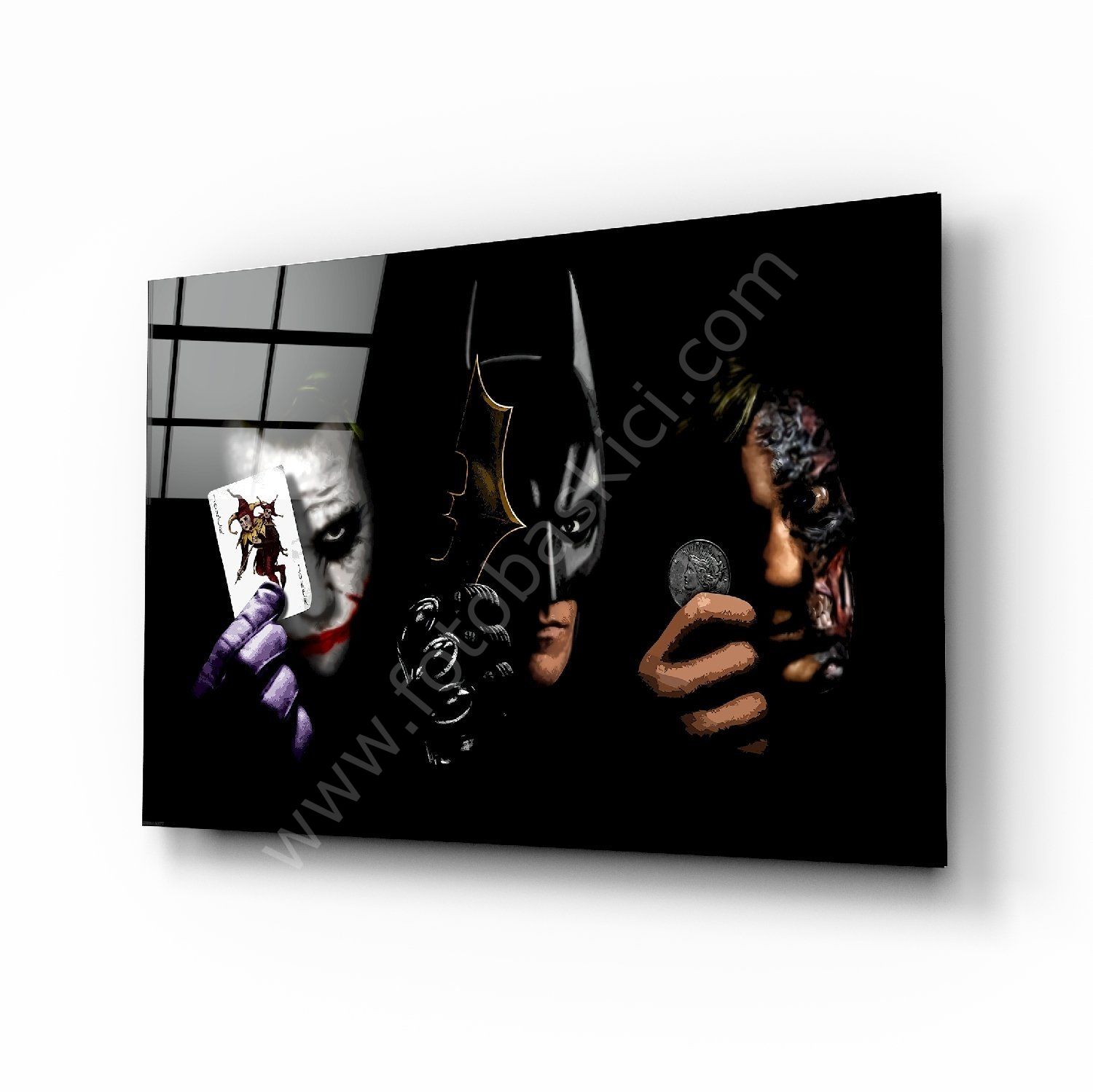 Batman, Joker, Harvey Cam Tablo