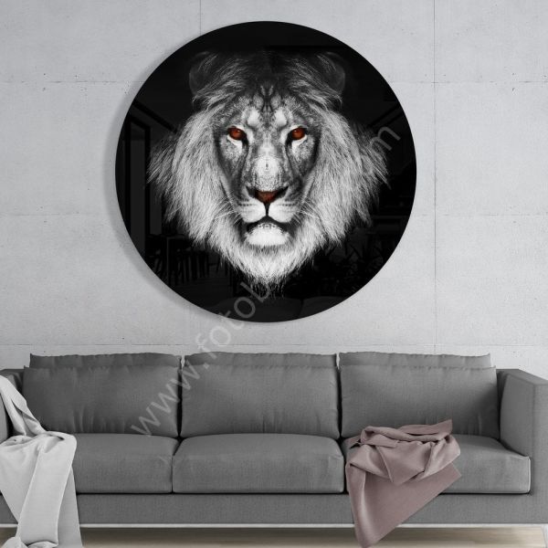Aslan Cam Tablo No:2007