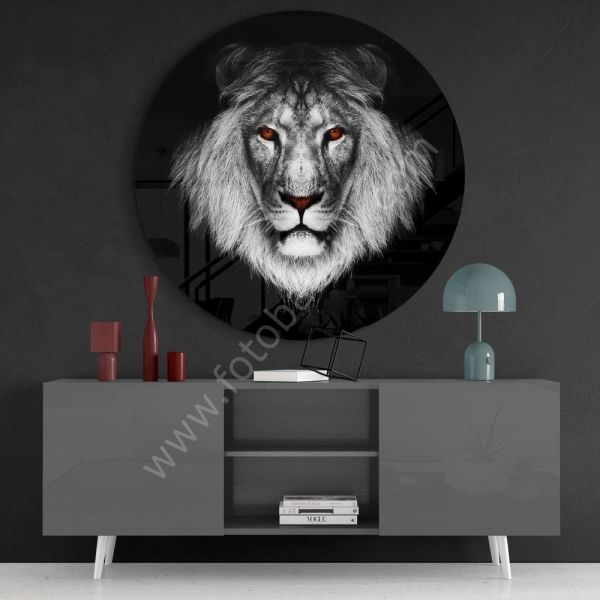 Aslan Cam Tablo No:2007
