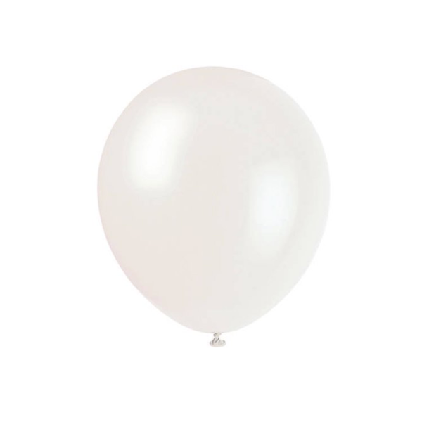 Beyaz Balon 10'lu