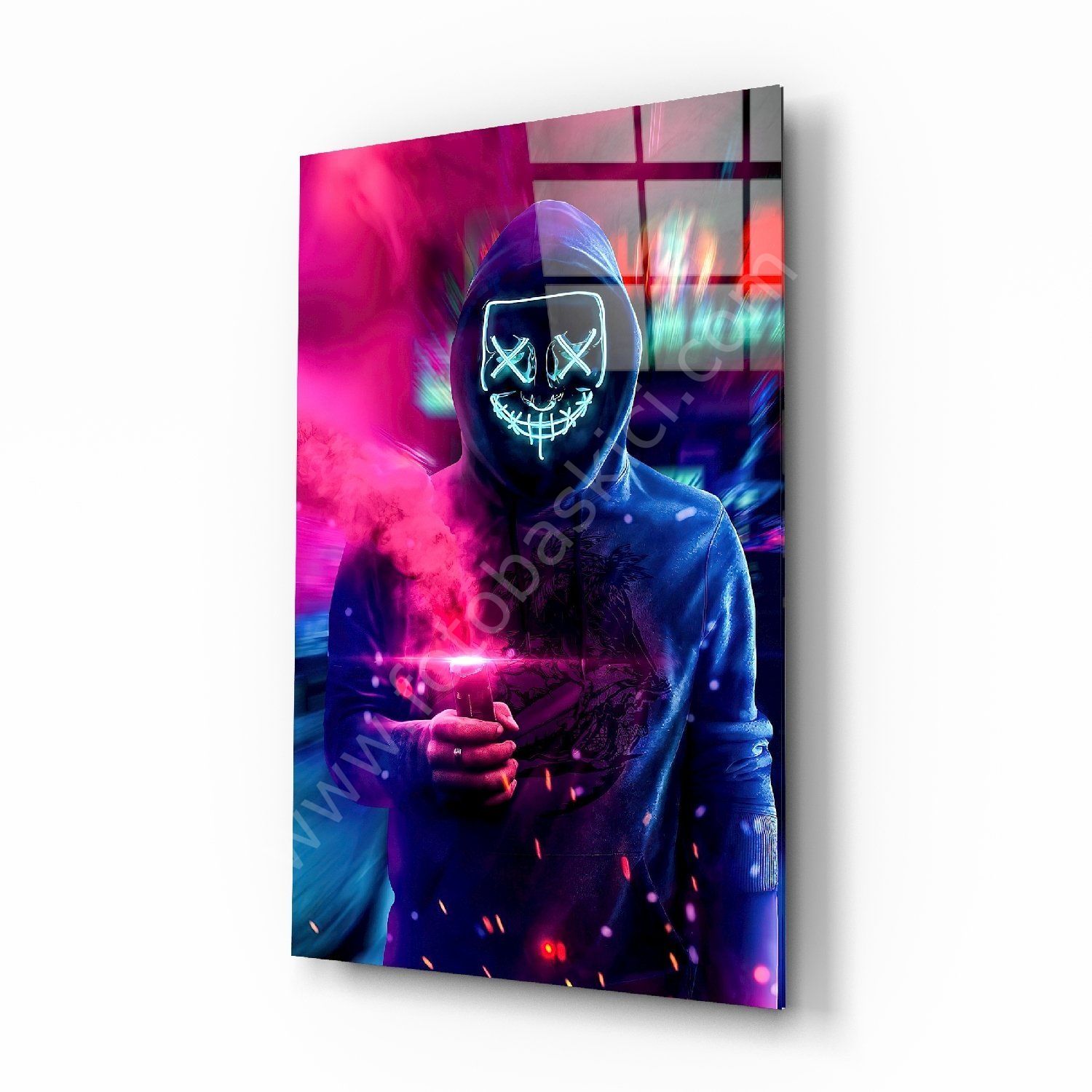 Neon Protesto Cam Tablo