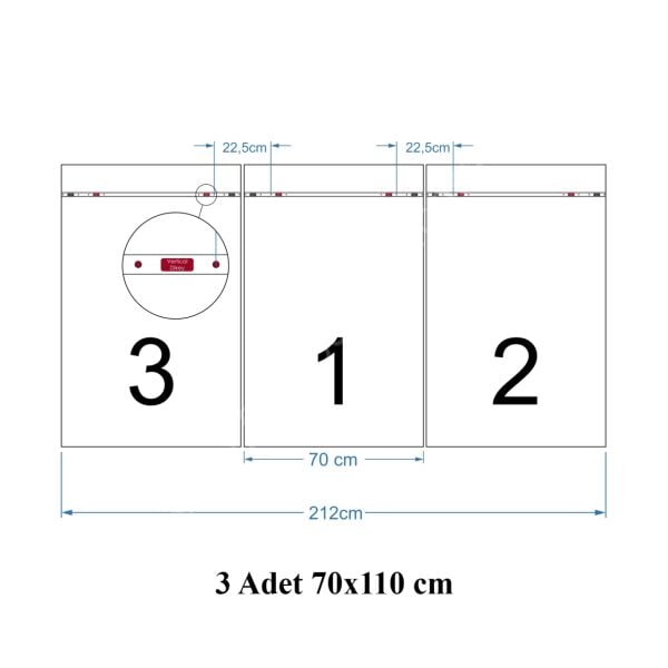 Renklerin Dansı Cam Tablo