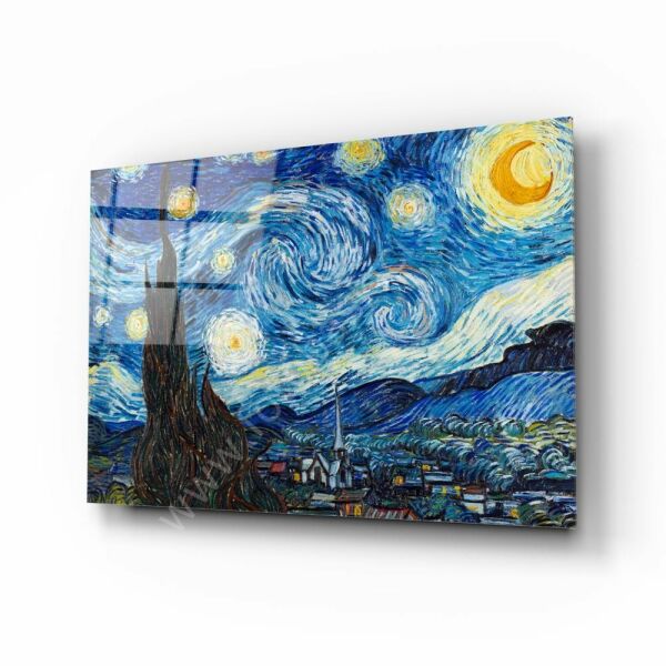 Van Gogh Stary at Night Cam Tablo