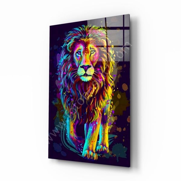 Aslan Cam Tablo No:1054