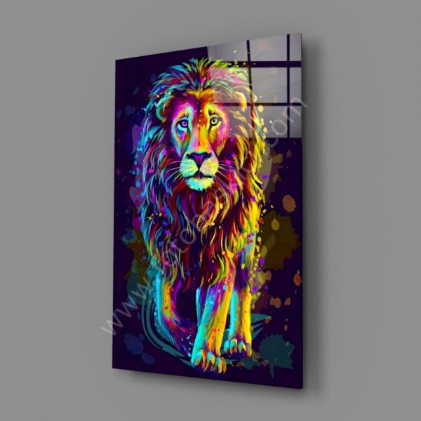 Aslan Cam Tablo No:1054
