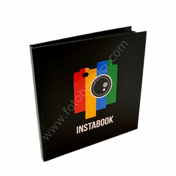 Beyaz Kalem Hediyeli Instabook Anı Defteri 20x20 cm