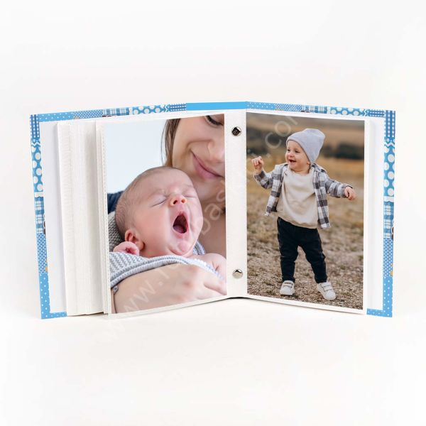 Ayıcık Temalı Mavi Fotoğraf Albümü 96'lık 10x15