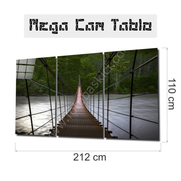 Asma Köprü Mega Cam Tablo