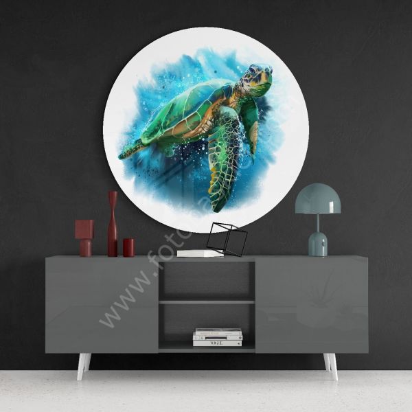 Caretta Caretta Cam Tablo