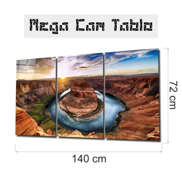 Büyük Kanyon Mega Cam Tablo