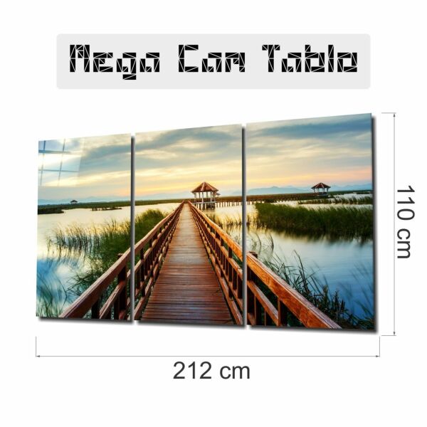 İskele Mega Cam Tablo
