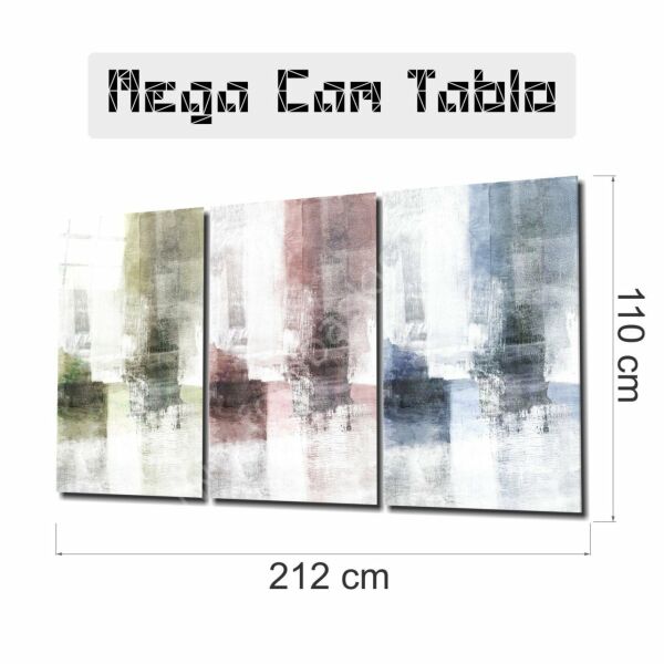 Pastel Renkler Mega Cam Tablo