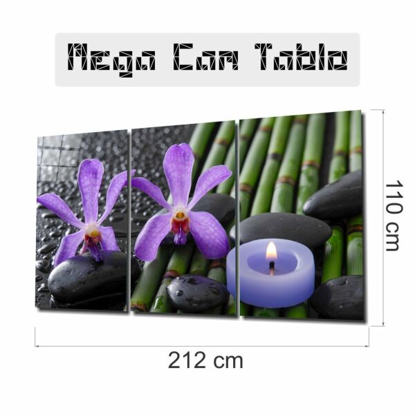 Mor Orkide Mega Cam Tablo