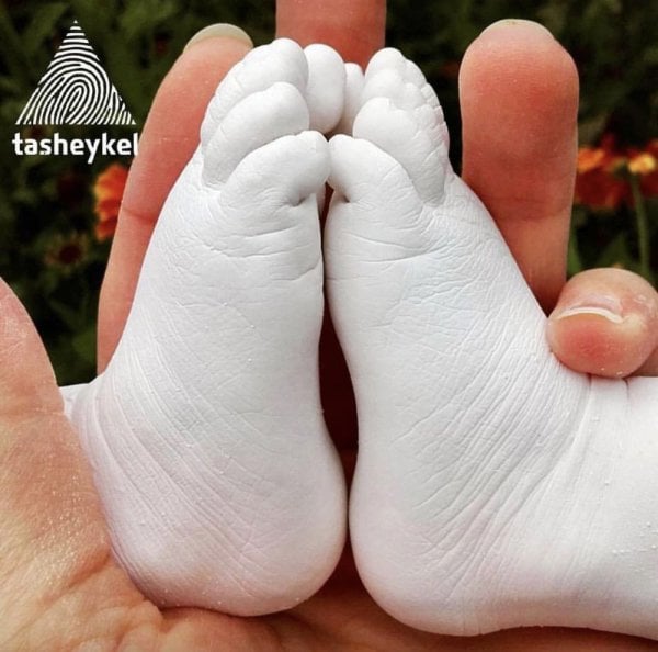 Bebek El ve Ayak Taş Heykel Kiti