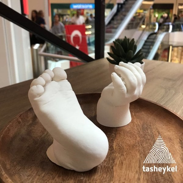Bebek El ve Ayak Taş Heykel Kiti