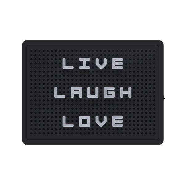 96 Harf ve Emojili Pegboard Işıklı Pano (Lightbox) 14x21 cm