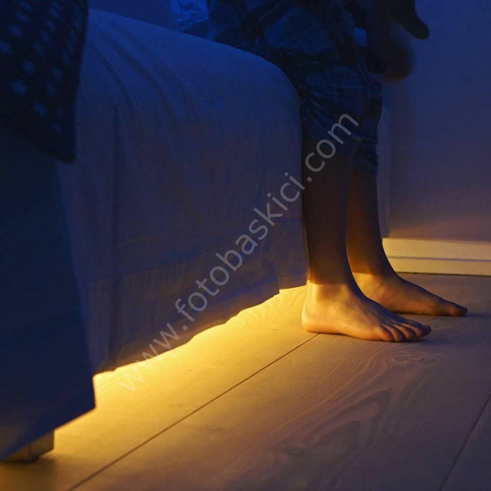 Hareket Sensörlü Mobilya Altı Gece Lambası 2 Metre