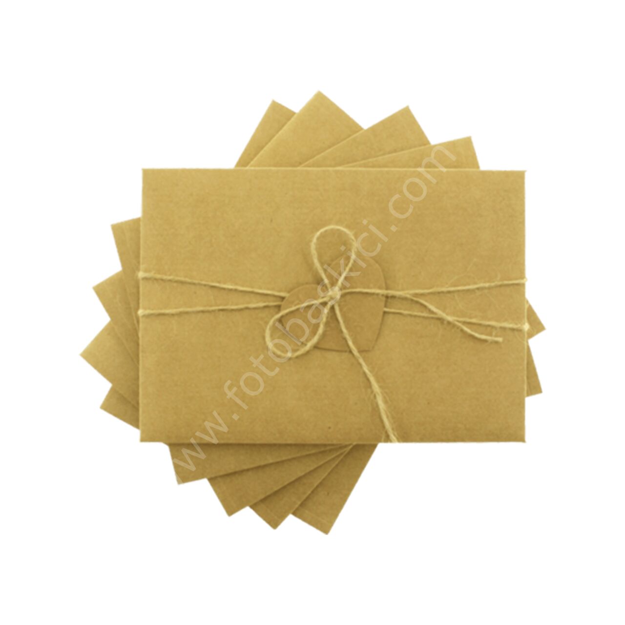 Kraft Kalpli ve İpli Kraft Zarf 13x18 cm