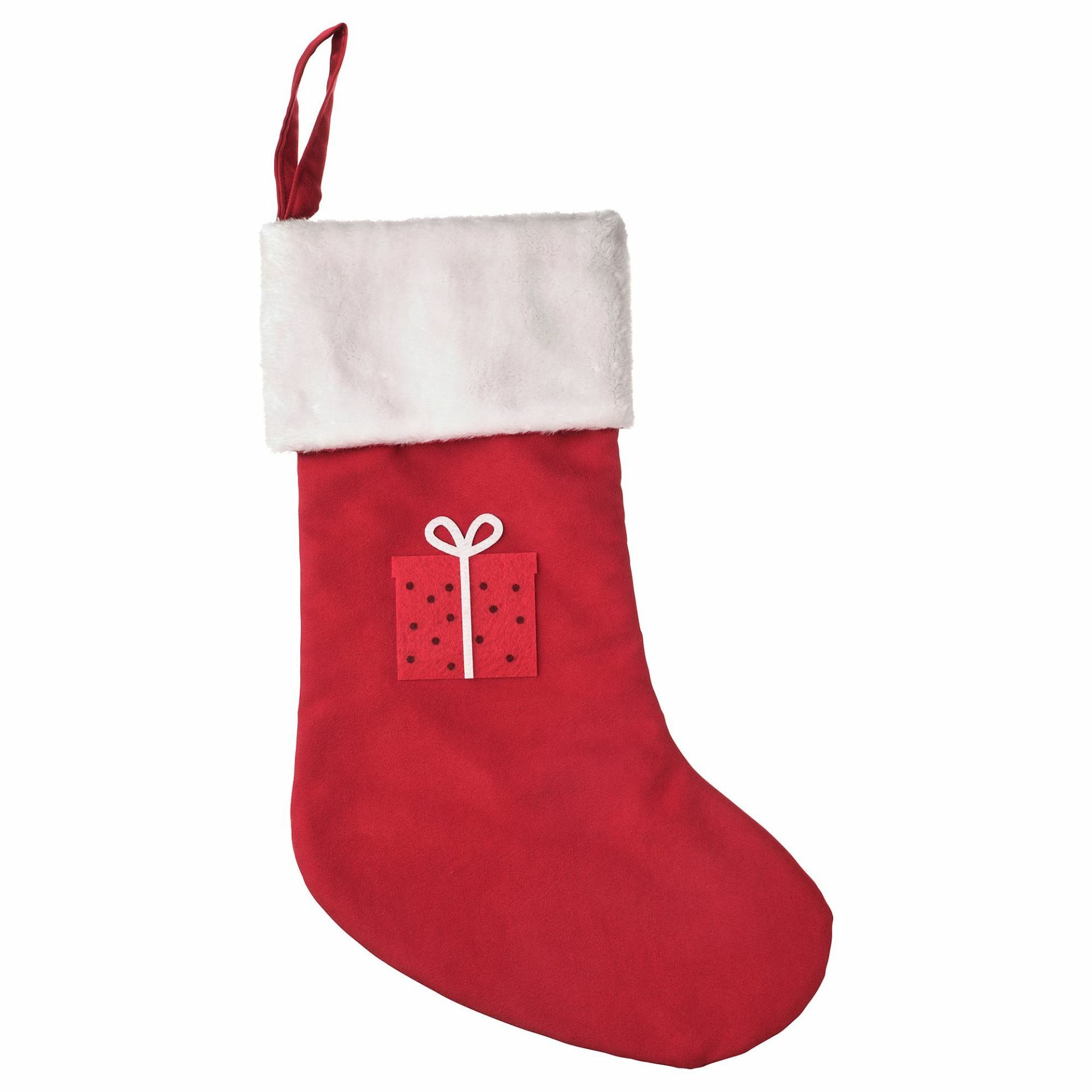 Noel Çorabı Kırmızı 49 cm