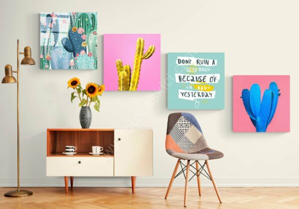 Kaktüs Quadro Cam Tablo