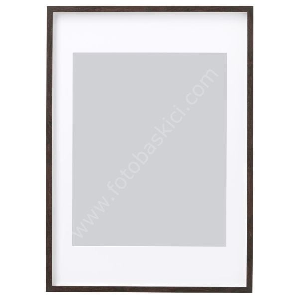 Ahşap Çerçeve Koyu Kahve 50x70 cm HOVSTA