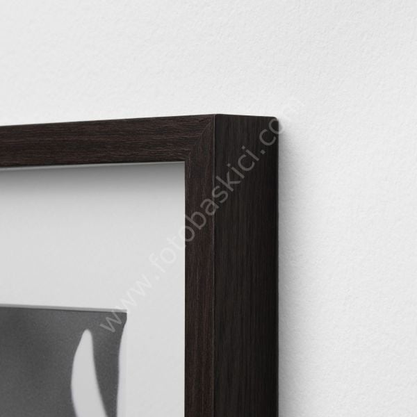 Ahşap Çerçeve Koyu Kahve 50x70 cm HOVSTA