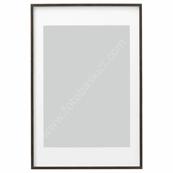 Ahşap Çerçeve Koyu Kahve 61x91 cm HOVSTA