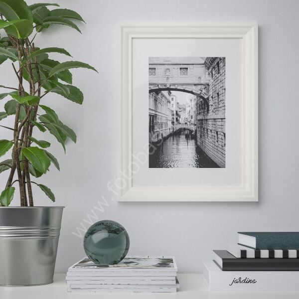 Ahşap Çerçeve Beyaz 30x40 cm EDSBRUK