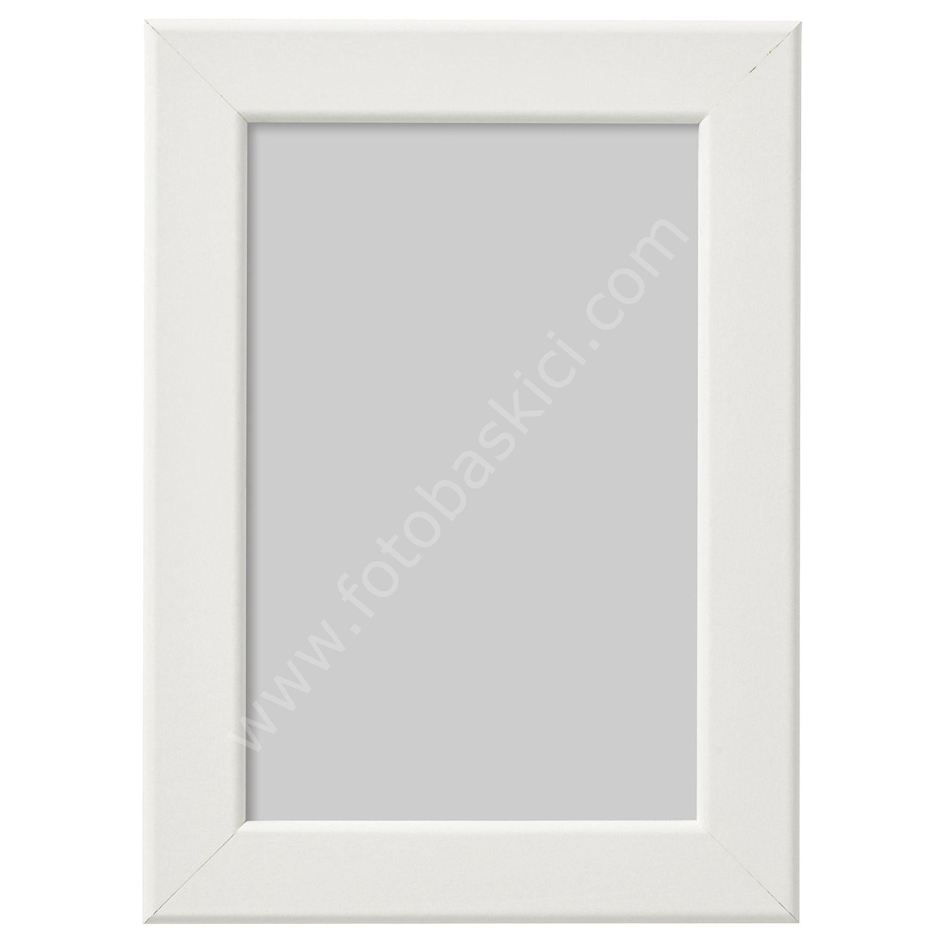 Ahşap Çerçeve Beyaz 10x15 cm FISKBO