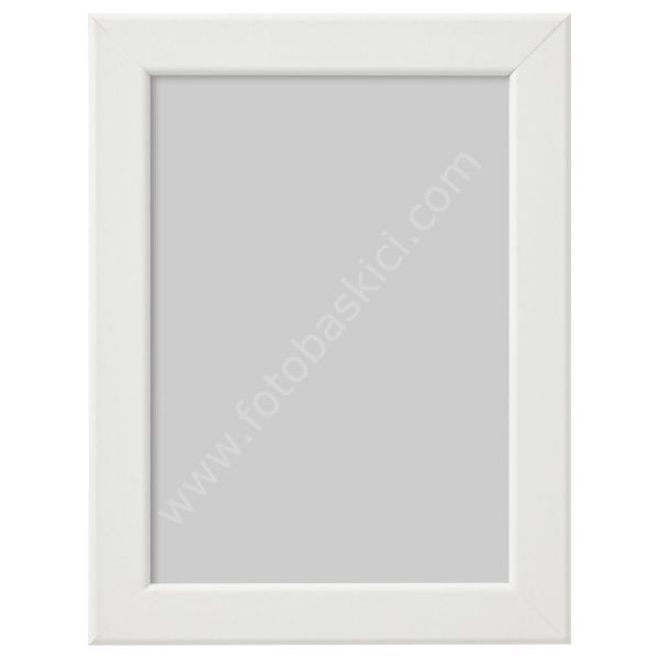 Ahşap Çerçeve Beyaz 13x18 cm FISKBO