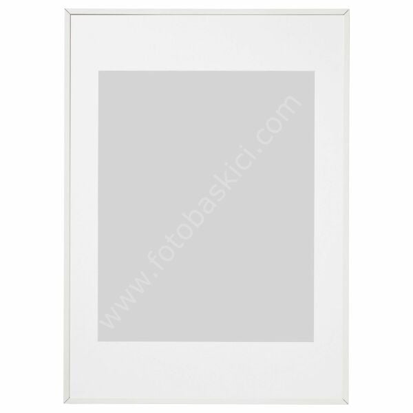 Alüminyum Çerçeve Beyaz 50x70 cm LOMVIKEN