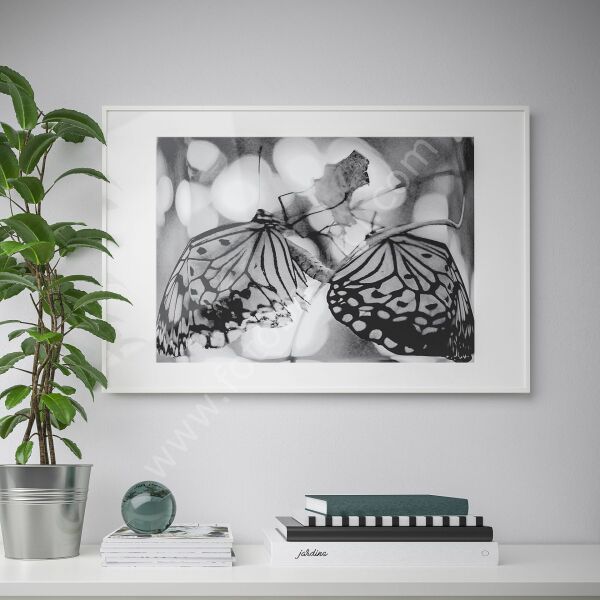 Alüminyum Çerçeve Beyaz 61x91 cm LOMVIKEN