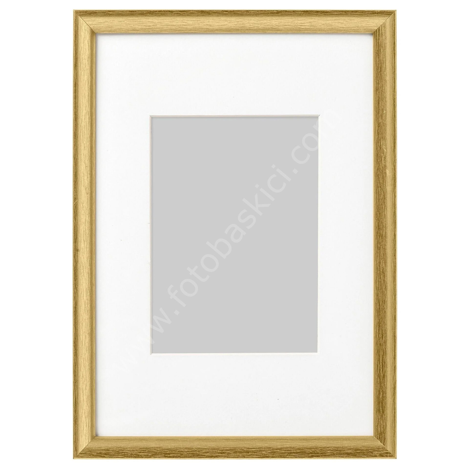 Altın Renk Çerçeve 21x30 cm SILVERHÖJDEN
