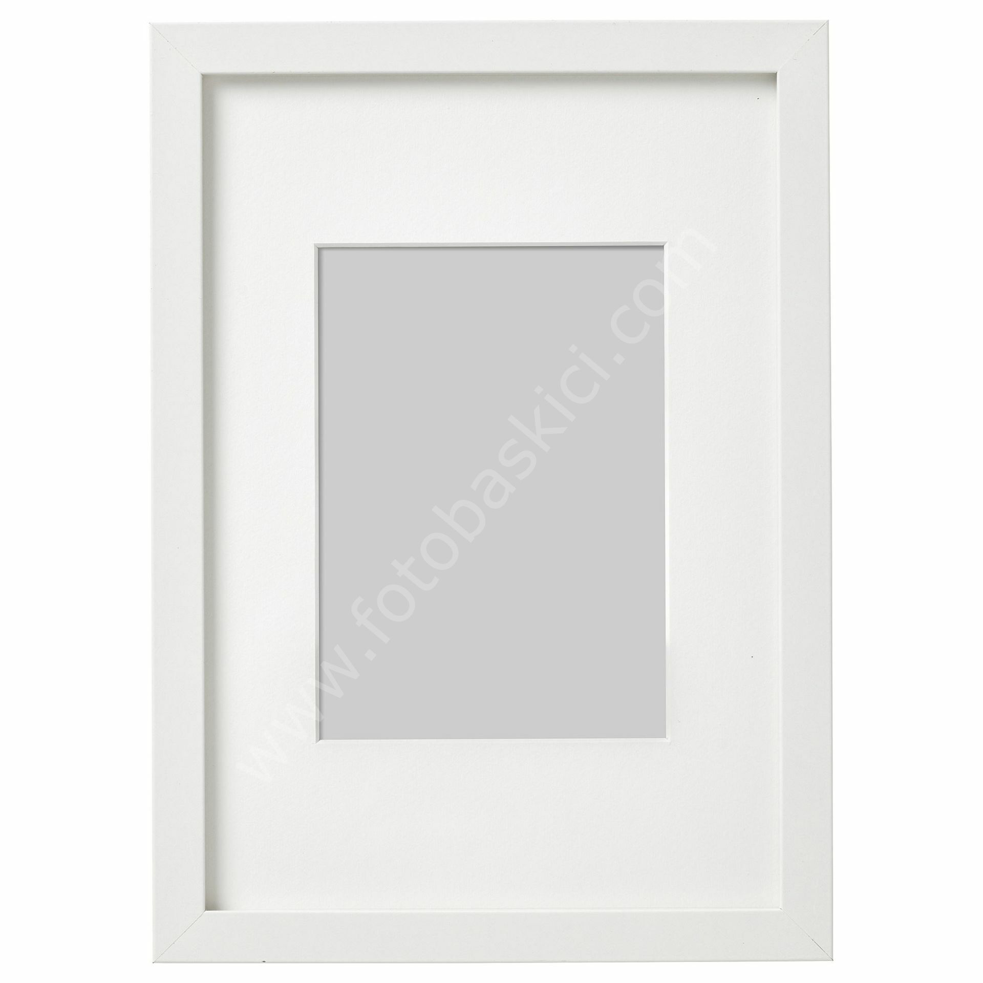 Ahşap Çerçeve Beyaz 21x30 cm RIBBA