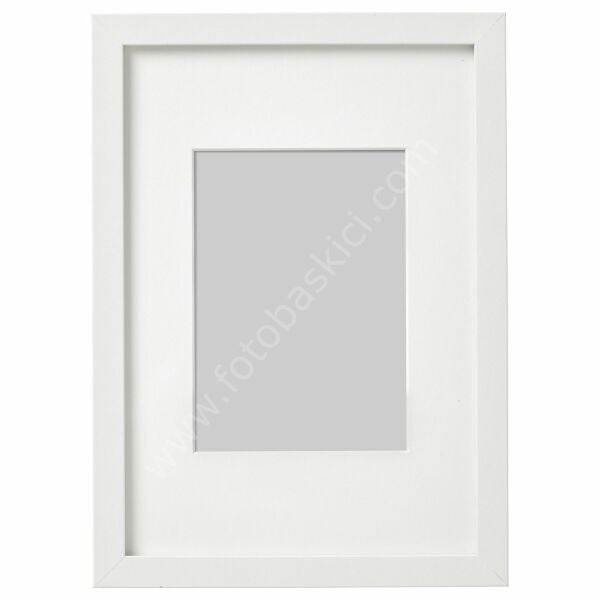 Ahşap Çerçeve Beyaz 21x30 cm RIBBA