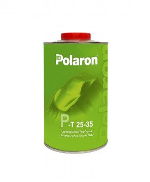Polaron 25-35 Akrilik Yavaş Tiner 1 Litre