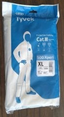 Dupont Tyvek 500 Xpert Kimyasal Koruyucu Tulum XXL Beden