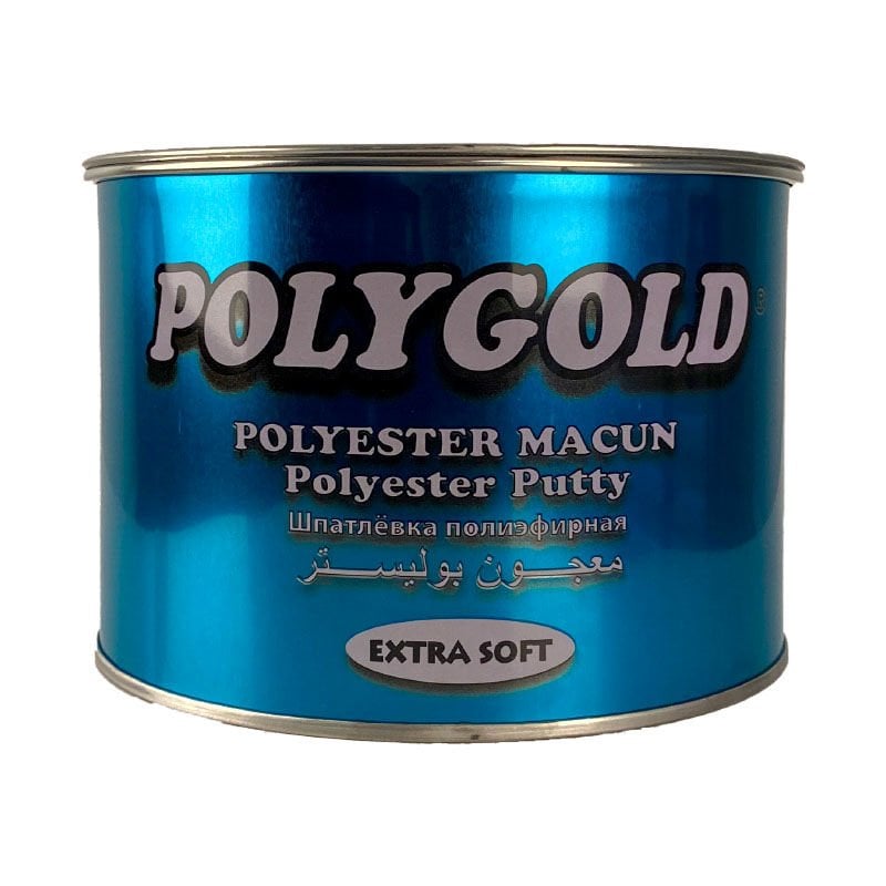 PolyGold Polyester Çelik Macun Sarı 1 Kg