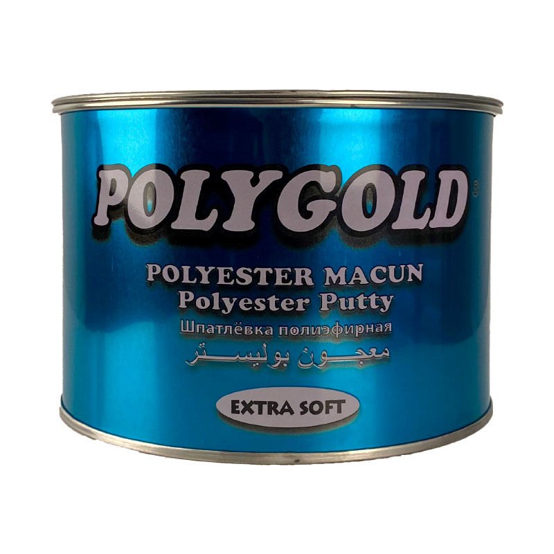 PolyGold Polyester Çelik Macun Sarı 1,8 Kg