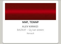 Renault Captur Alev Kırmızı NNP Rötuş Boyası Seti M5 ReTouch Sedef