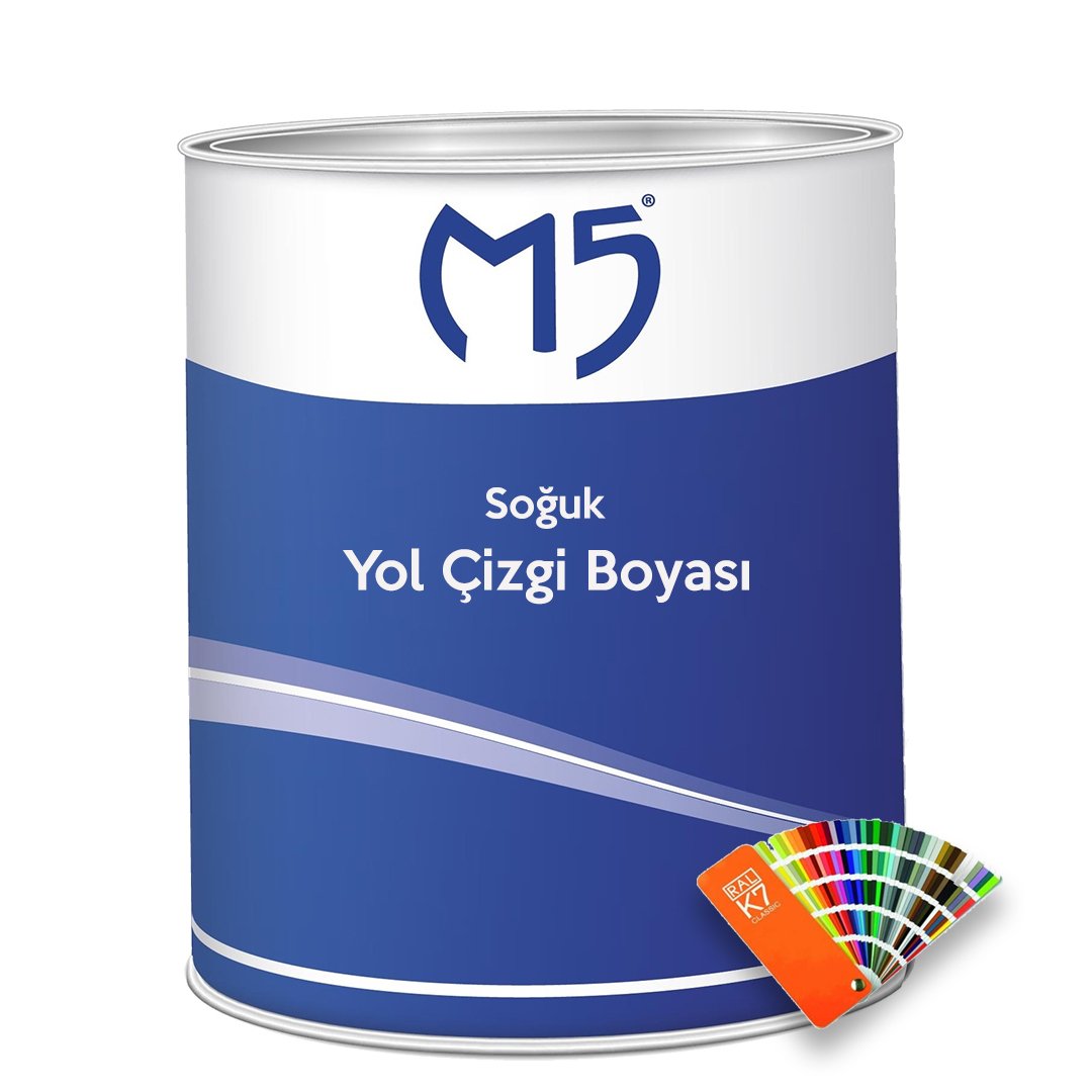 M5 Soğuk Yol Çizgi Boyası Ral Renkler 1 Kg