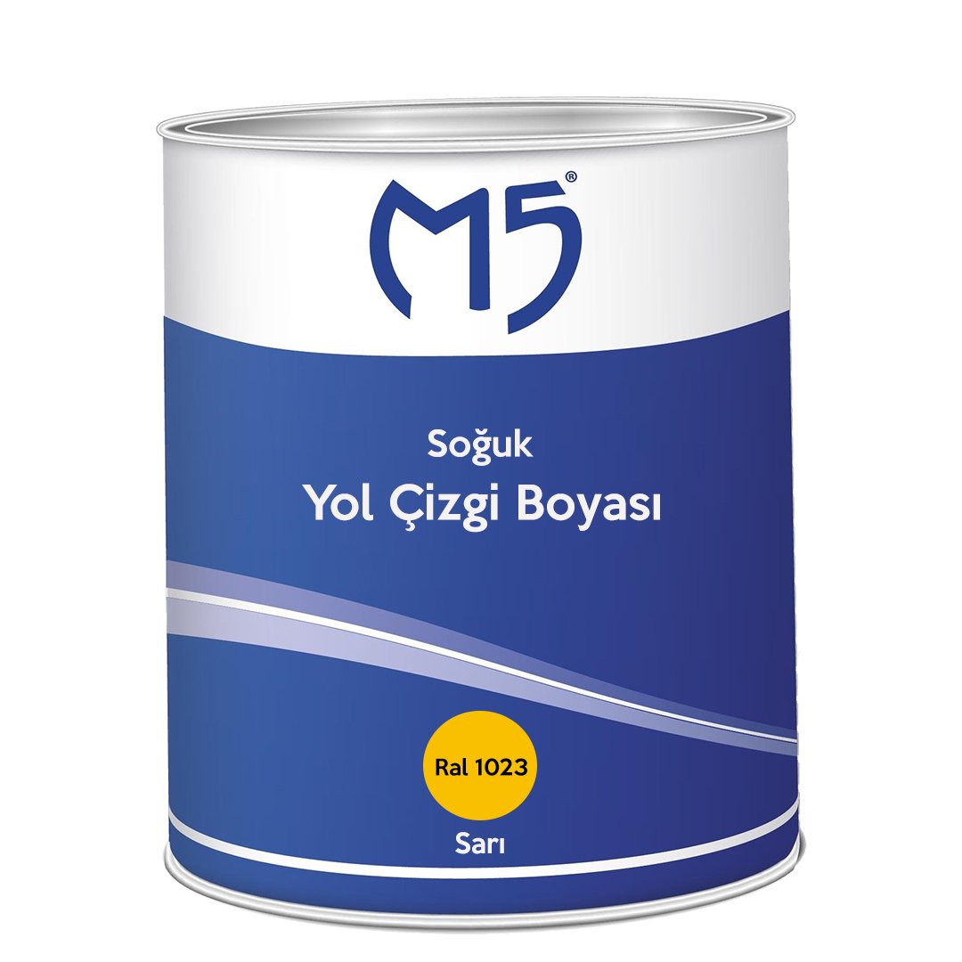 M5 Soğuk Yol Çizgi Boyası Sarı 3 Kg