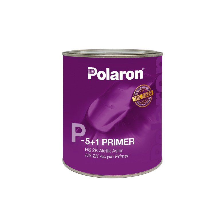 Polaron p 5+1 Primer Hs 2k Akrilik Astar 2.5 Litre Siyah