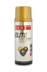 Best Elite Akrilik Sprey Boya Nikelaj Parlak Metal Altın 400ml