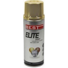 Best Elite Akrilik Sprey Boya Nikelaj Efekt Altın 400ml