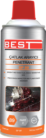 Best SP-89 Çatlak Arayıcı Penetrant Sprey 500ml