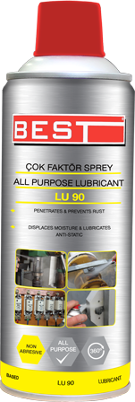 Best LU-90 Çok Faktör Yağlayıcı Sprey 400ml