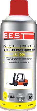 Best LU-1000 Kauçuklu Sıvı Gres Sprey 500ml