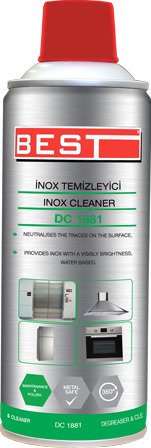 Best DC-1881 İnox Temizleyici Sprey 400ml