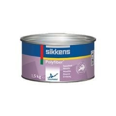 AkzoNobel Sikkens Polyfiber Elyaflı Fiber Macun Gri 2/1 1,5 Kg